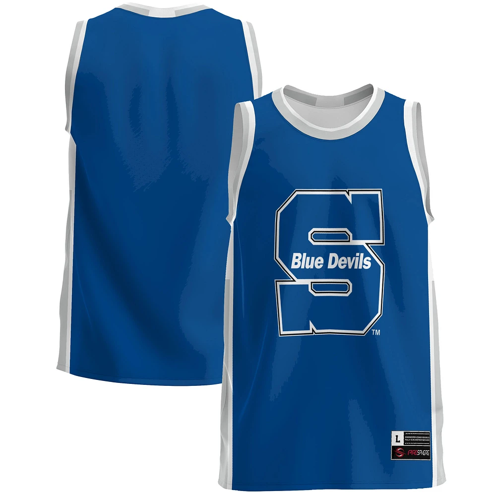 Men's GameDay Greats Blue Wisconsin Stout Devils Lightweight Basketball Jersey