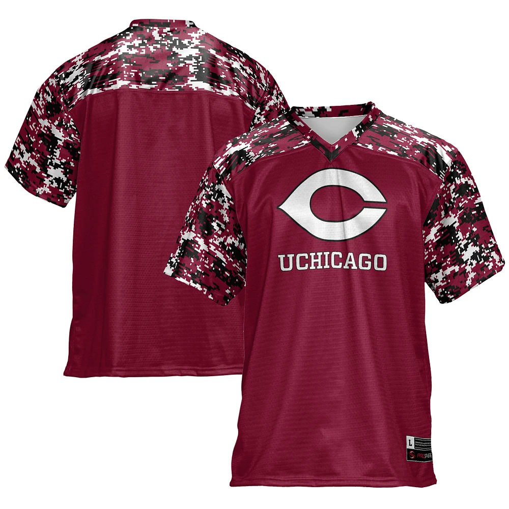 Men's GameDay Greats Maroon UChicago Maroons Football Jersey