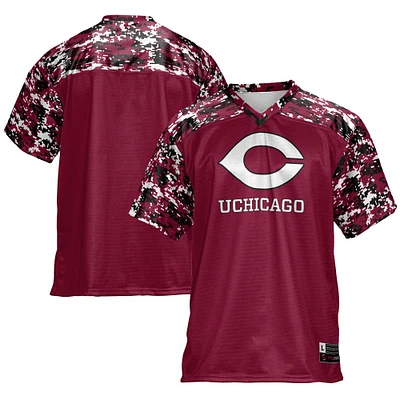 Men's GameDay Greats Maroon UChicago Maroons Football Jersey