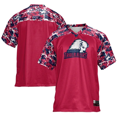 Men's GameDay Greats Red Utah Tech Trailblazers Football Jersey