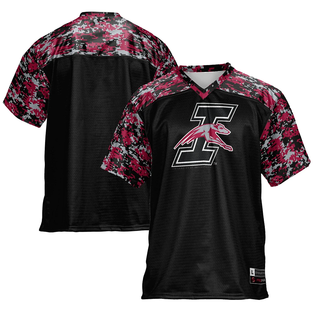 Men's GameDay Greats Black IUPUI Jaguars Football Jersey