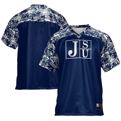 Men's GameDay Greats Navy Jackson State Tigers Football Jersey