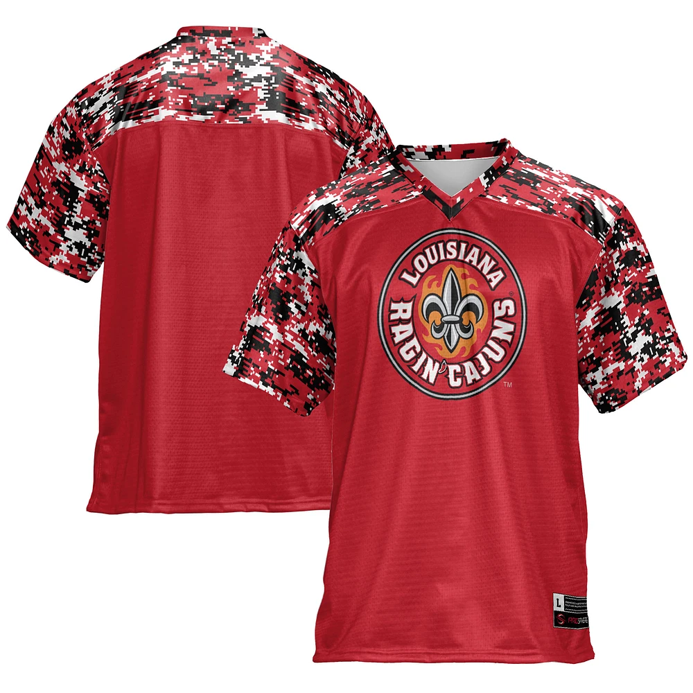 Men's GameDay Greats Maroon Louisiana Ragin' Cajuns Football Jersey