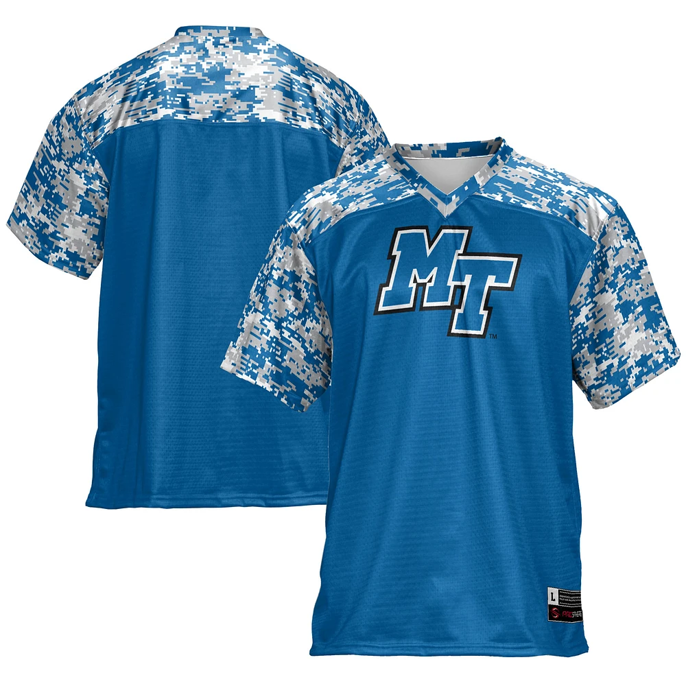 Men's GameDay Greats Royal MTSU Blue Raiders Football Jersey