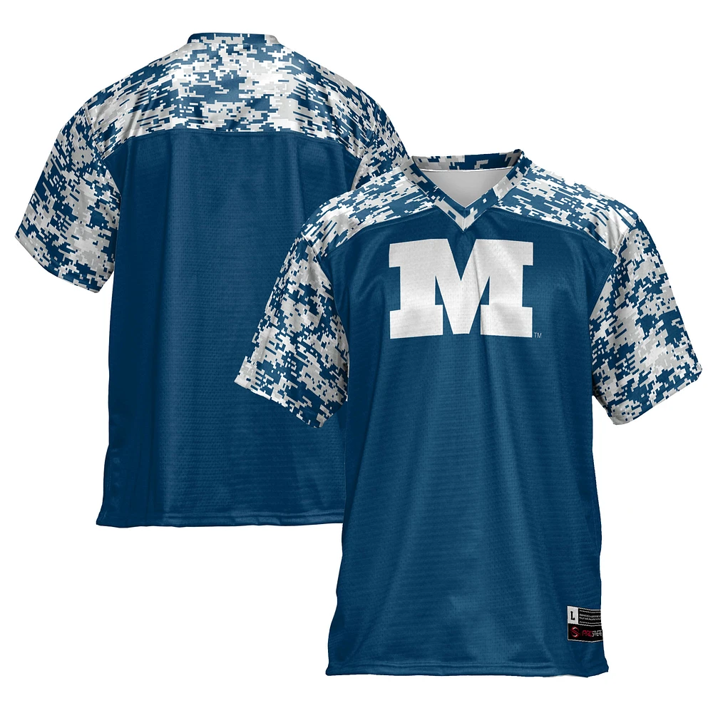 Men's GameDay Greats Blue Millikin Big Football Jersey
