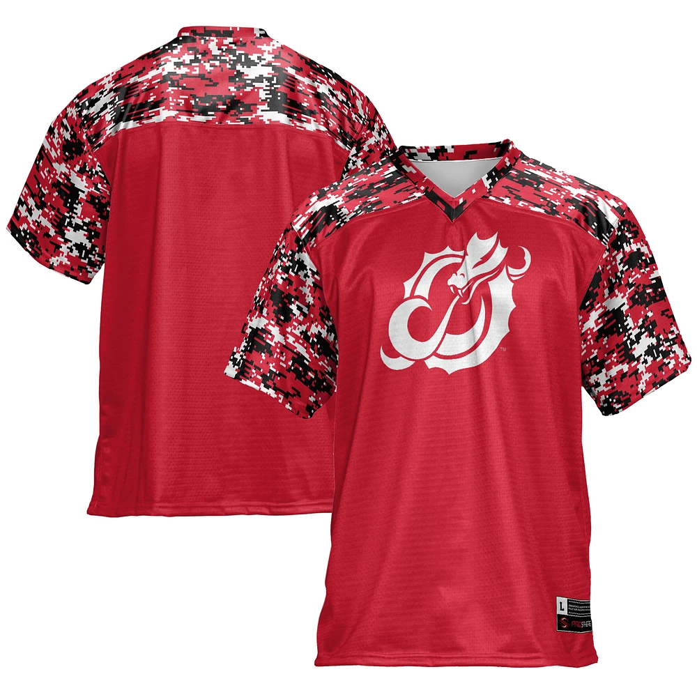 Men's GameDay Greats Red Minnesota State Moorhead Dragons Football Jersey
