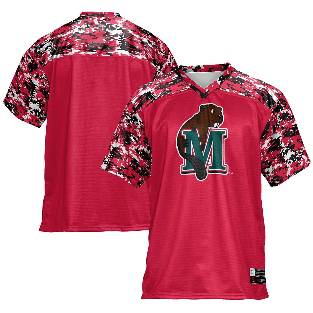 Men's GameDay Greats Red Minot State Beavers Football Jersey