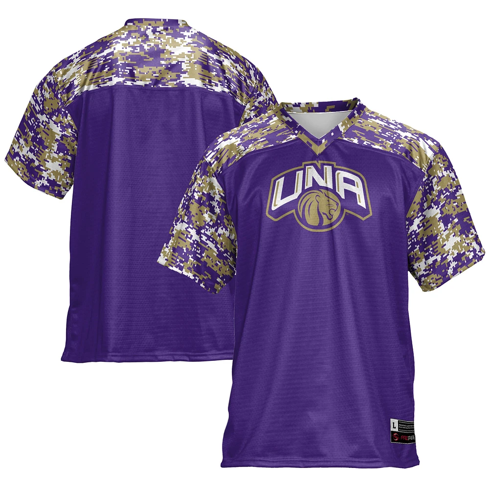 Men's GameDay Greats Purple North Alabama Lions Football Jersey