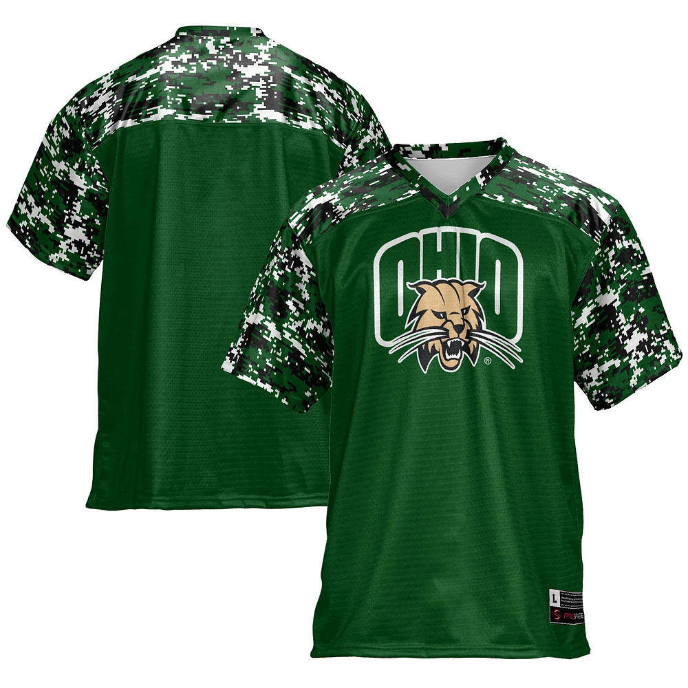 Men's GameDay Greats Green Ohio Bobcats Football Jersey
