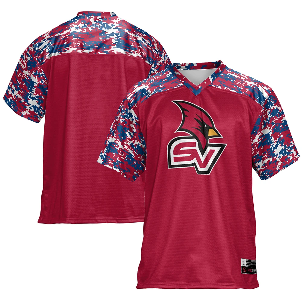 Men's GameDay Greats Red Saginaw Valley State Cardinals Football Jersey