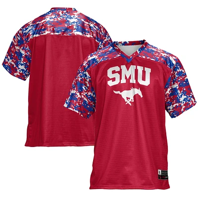Men's GameDay Greats Red SMU Mustangs Football Jersey