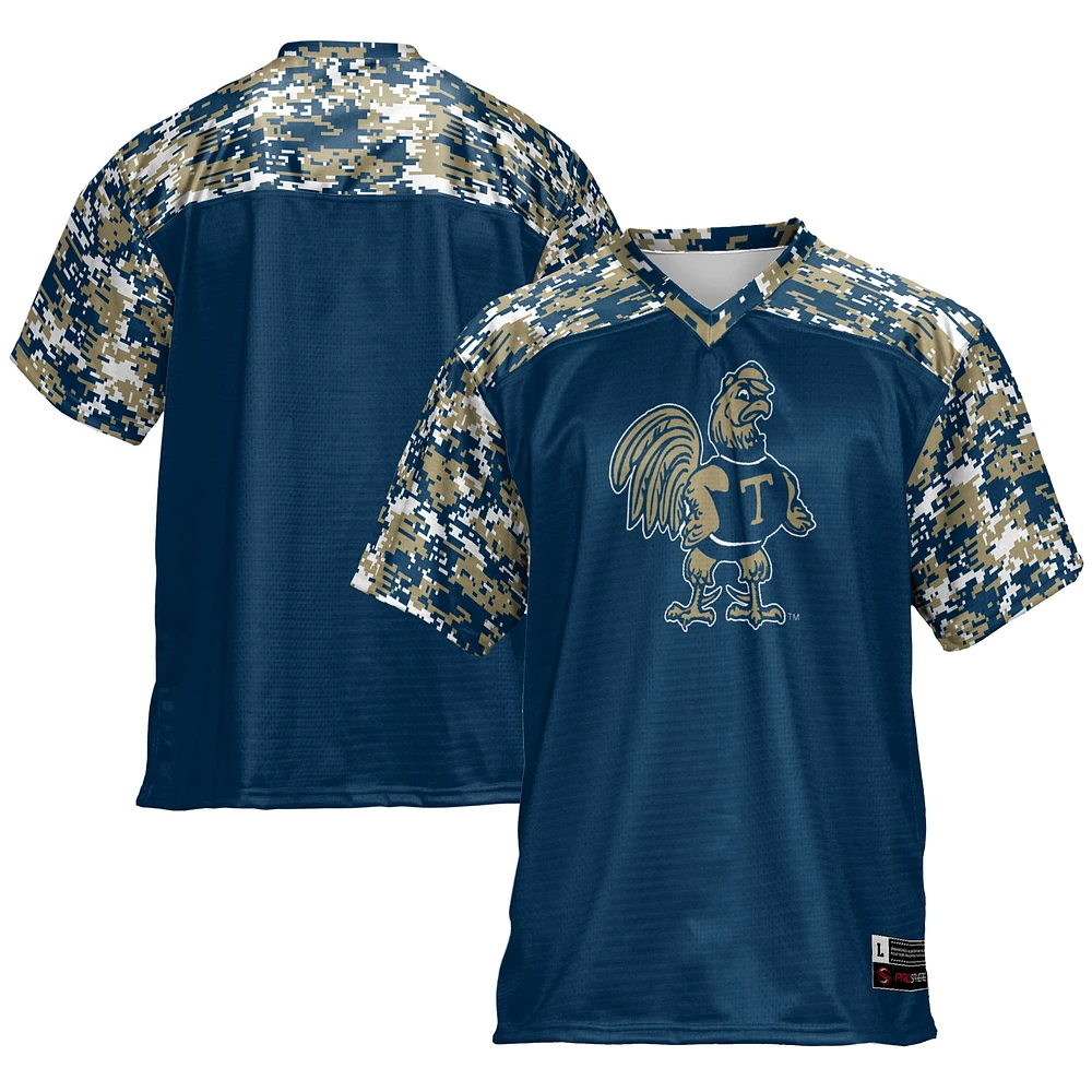 Men's GameDay Greats Blue Trinity Bantams Football Jersey