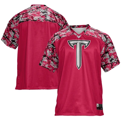 Men's GameDay Greats Cardinal Troy University Trojans Football Jersey