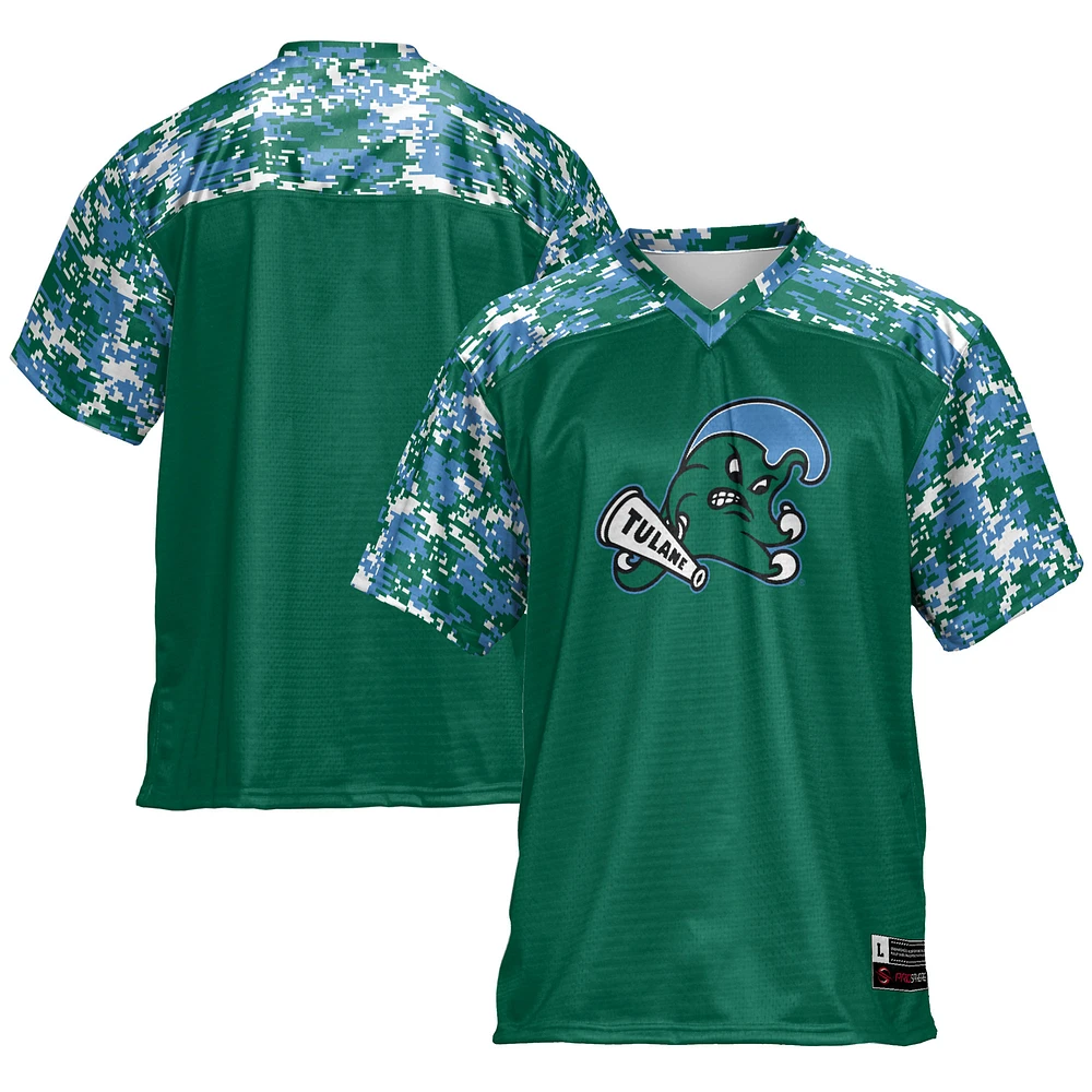 Men's GameDay Greats Green Tulane Wave Football Jersey