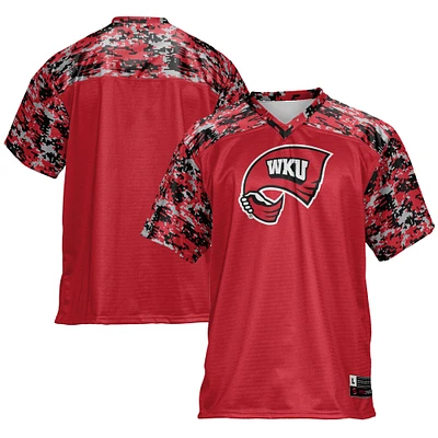 Men's GameDay Greats Red Western Kentucky Hilltoppers Football Jersey