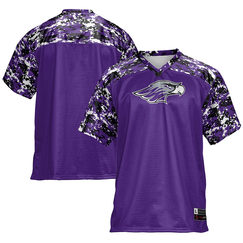 Men's GameDay Greats Purple Wisconsin-Whitewater Warhawks Football Jersey