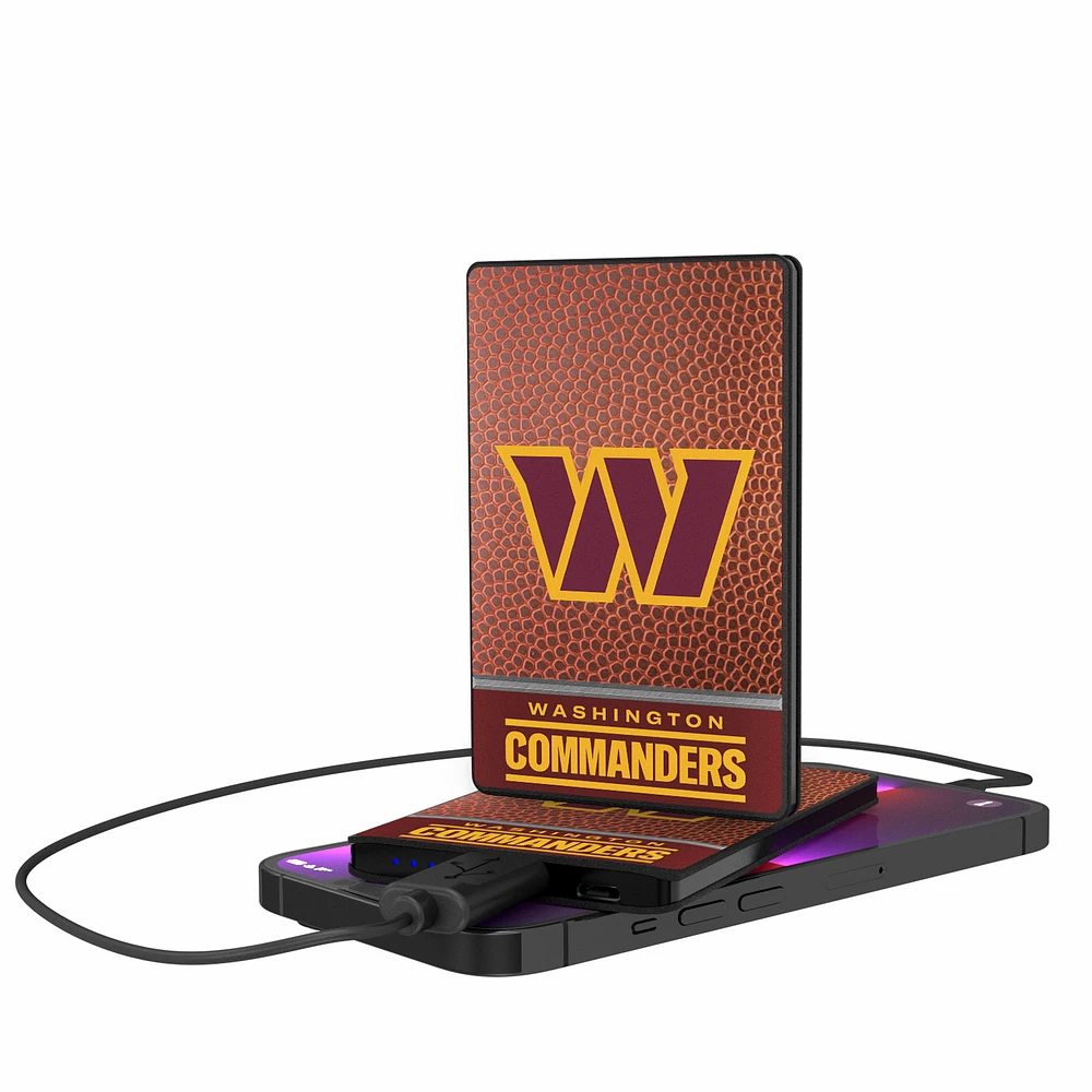 Washington Commanders 2000 mAh Credit Card Powerbank