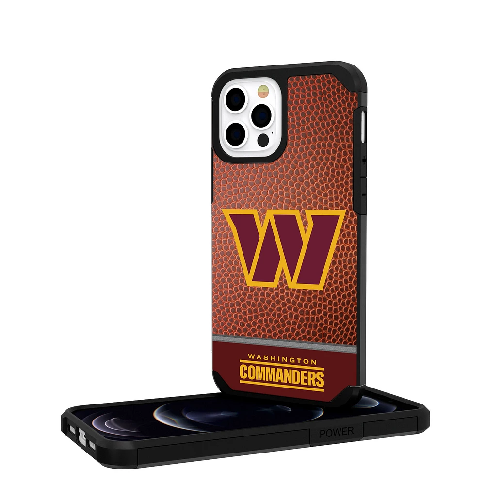 Washington Commanders iPhone Rugged Football Wordmark Design Case