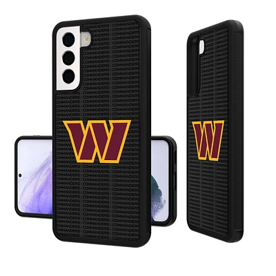 Washington Commanders Galaxy Text Backdrop Design Bump Case