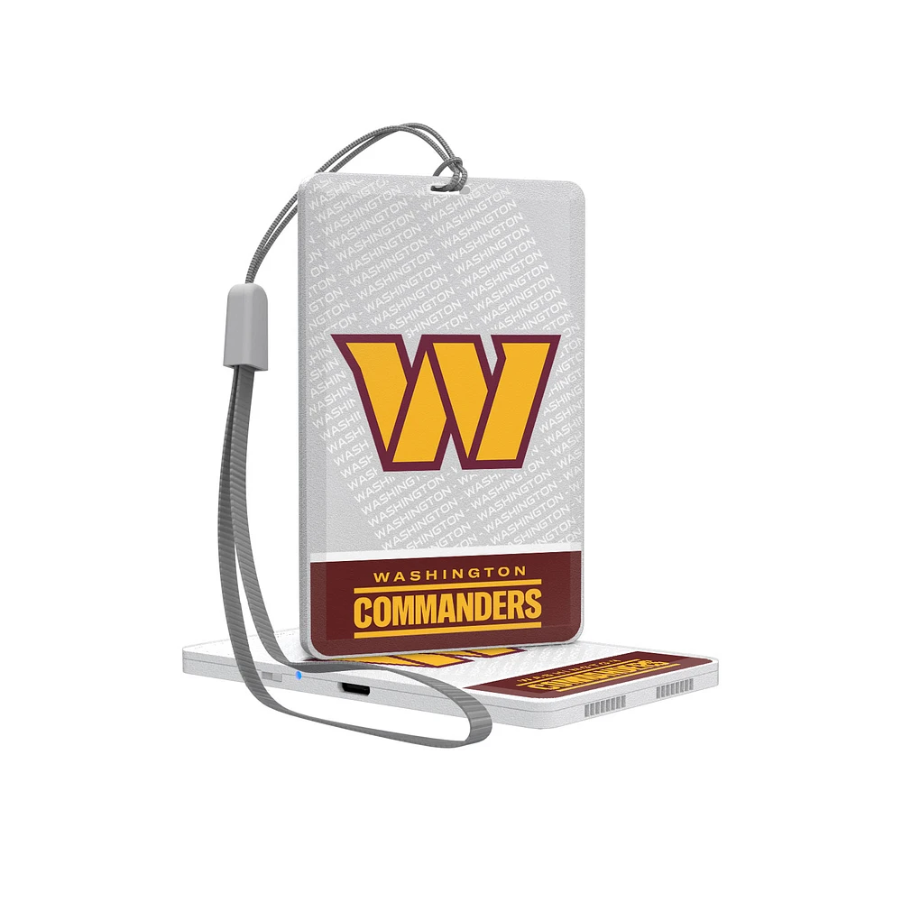 Washington Commanders End Zone Pocket Bluetooth Speaker