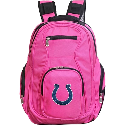 MOJO Pink Indianapolis Colts Premium Laptop Backpack