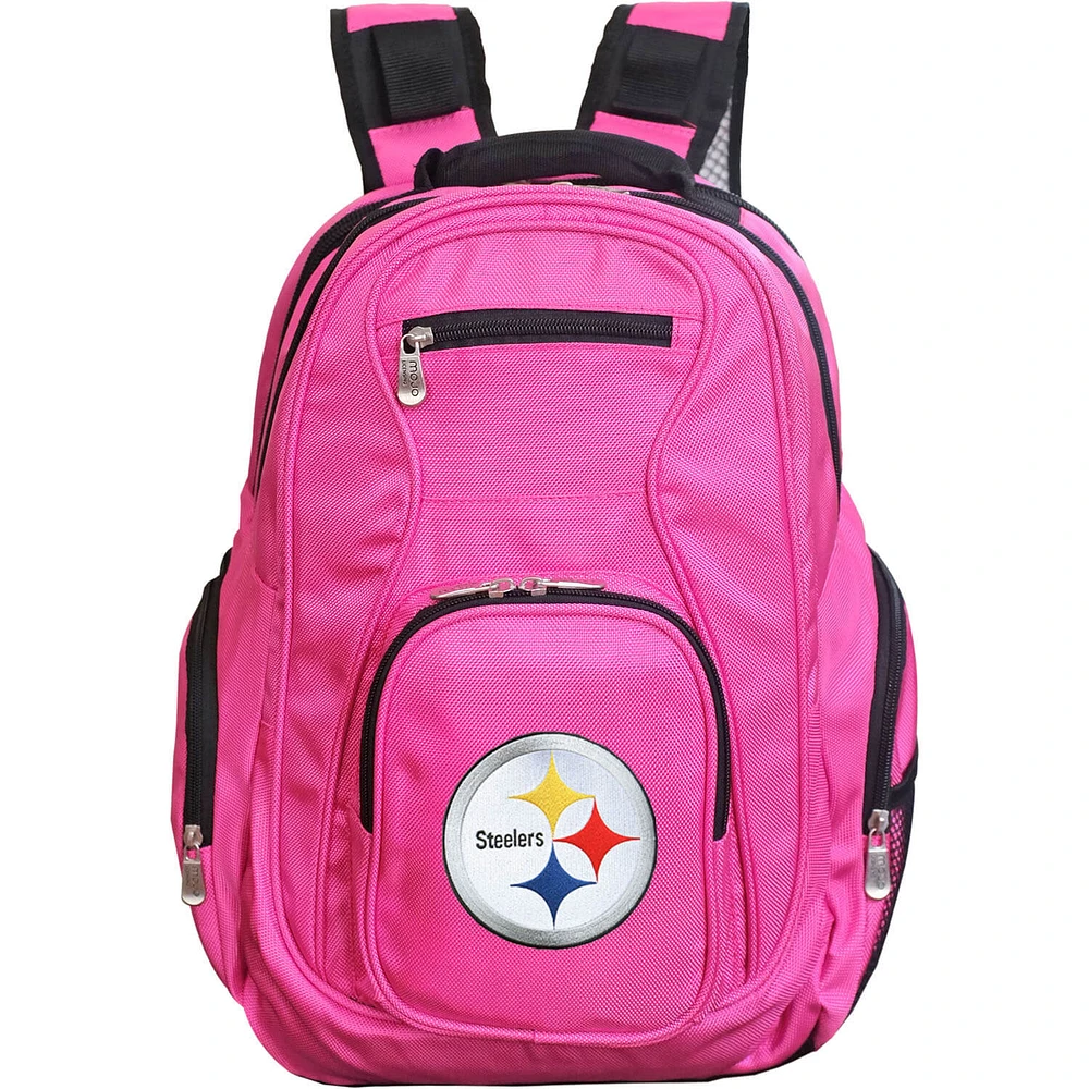 MOJO Pink Pittsburgh Steelers Premium Laptop Backpack