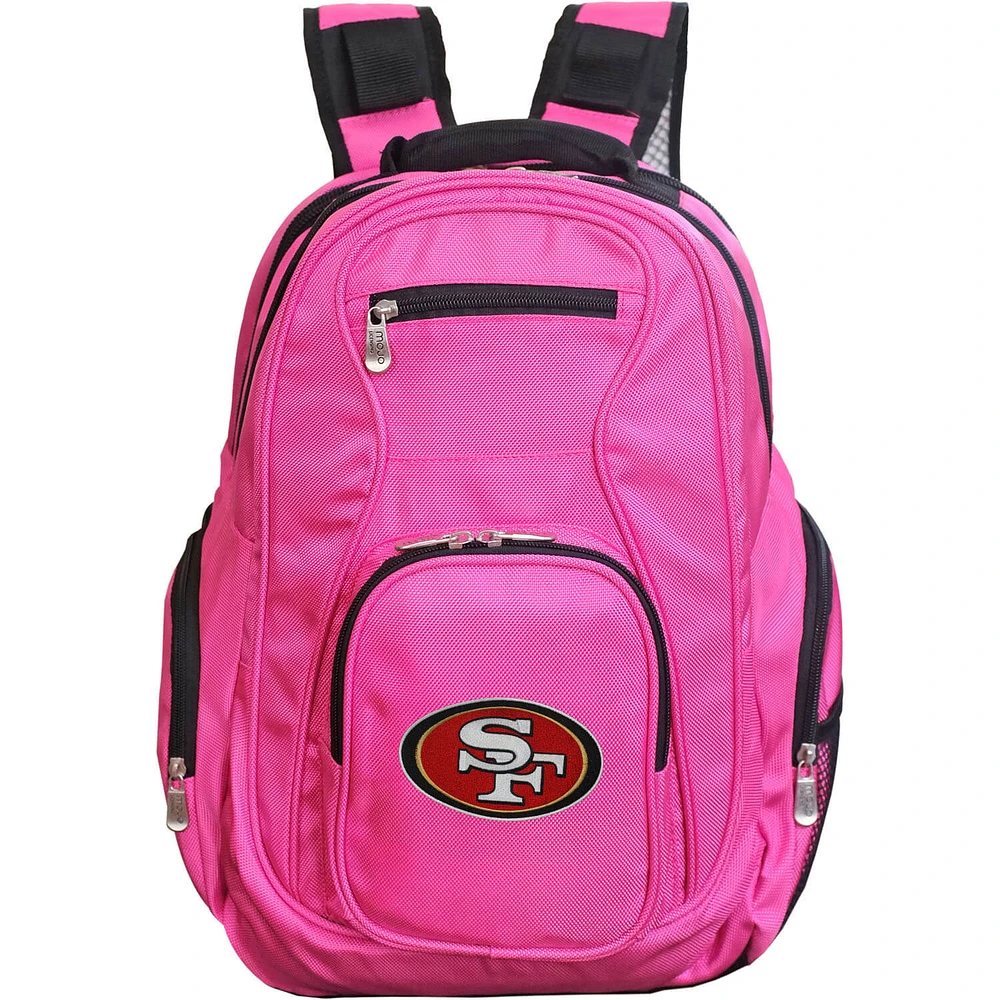 MOJO Pink San Francisco 49ers Premium Laptop Backpack