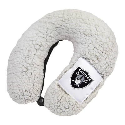 Las Vegas Raiders Frosty Sherpa Neck Pillow