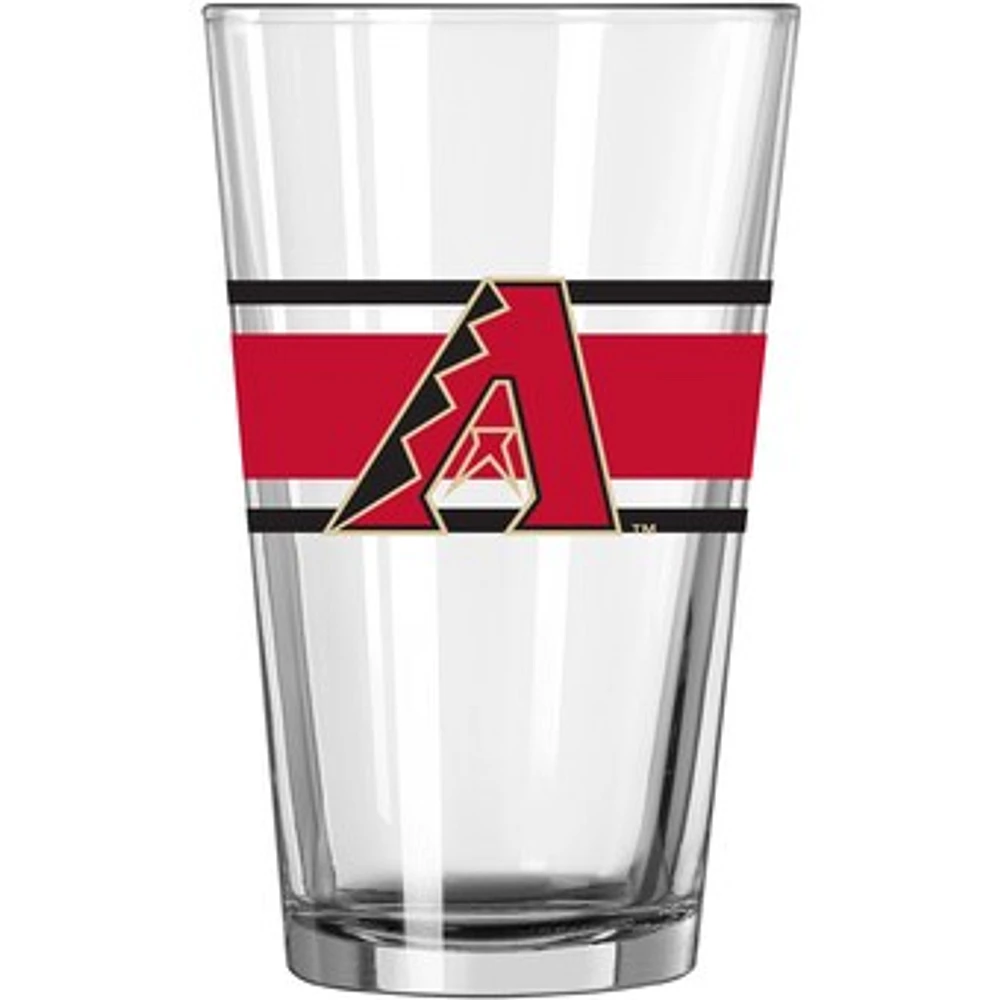 Arizona Diamondbacks 16oz. Stripe Pint Glass