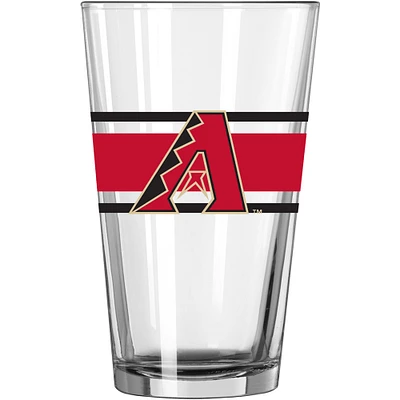 Arizona Diamondbacks 16oz. Stripe Pint Glass