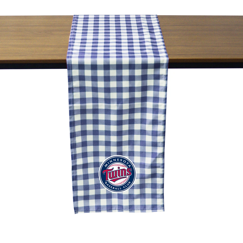 Minnesota Twins Buffalo Check Table Runner