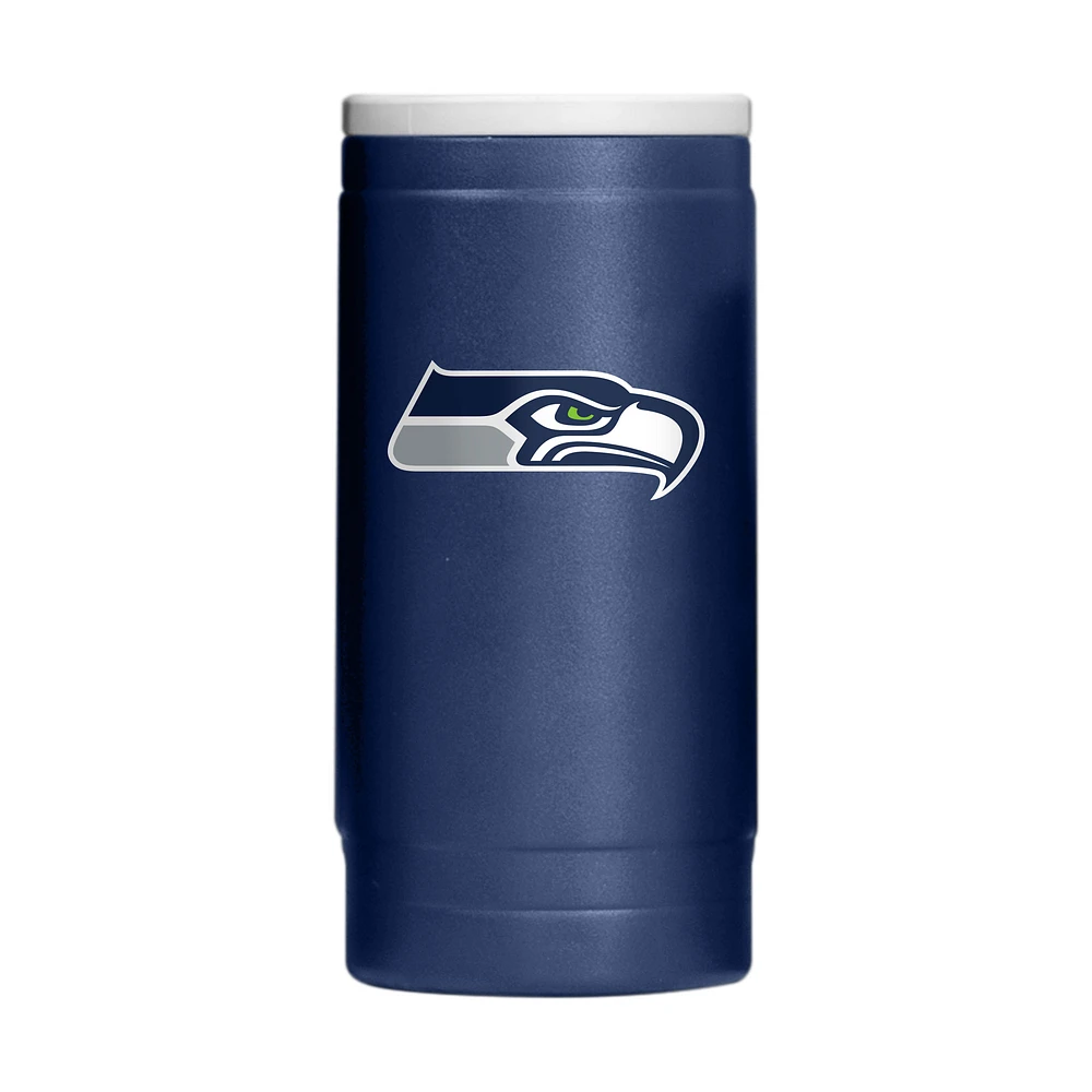 Seattle Seahawks 12oz. Flipside Powdercoat Slim Can Cooler