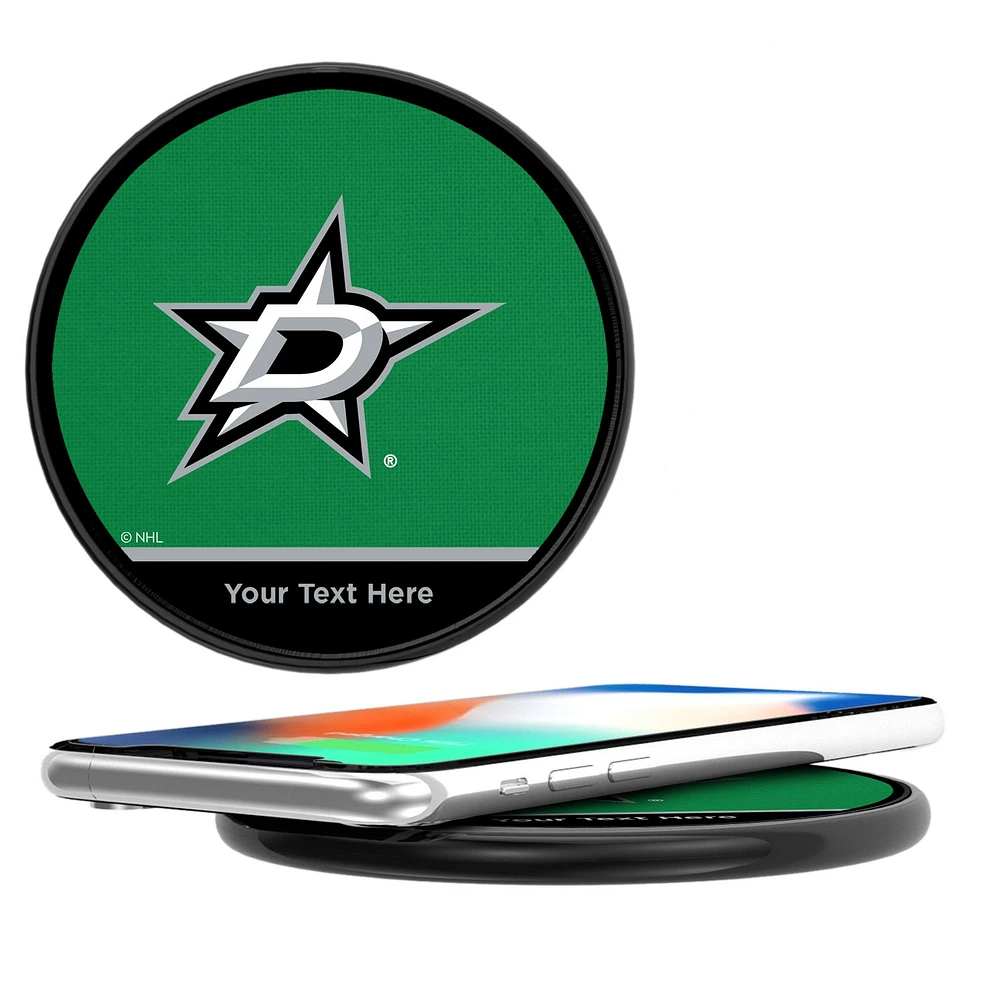 Dallas Stars Personalized 10-Watt Wireless Phone Charger