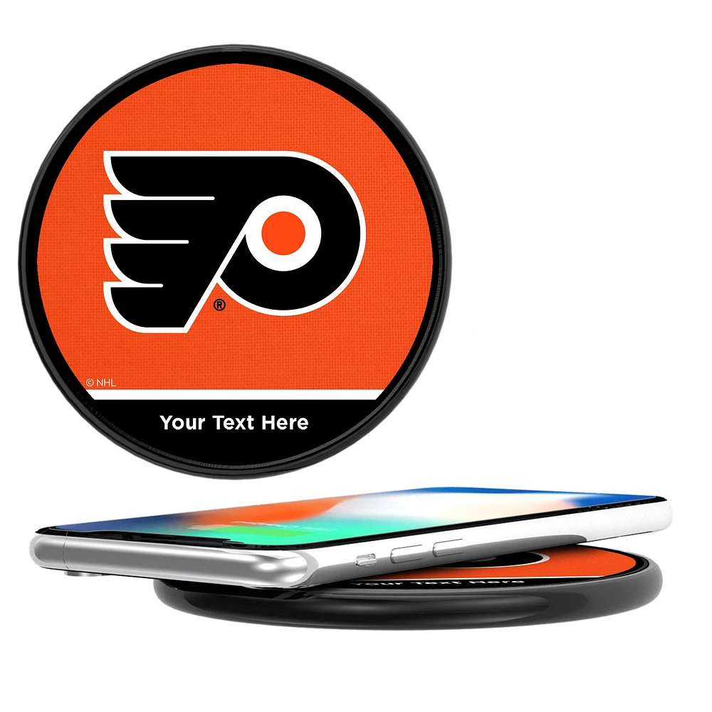 Philadelphia Flyers Personalized 10-Watt Wireless Phone Charger