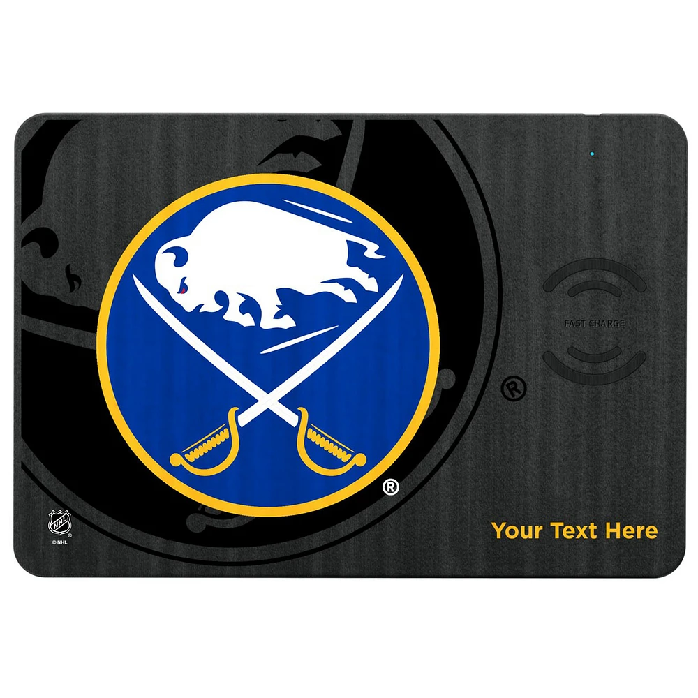 Buffalo Sabres Personalized Wireless Charger & Mouse Pad