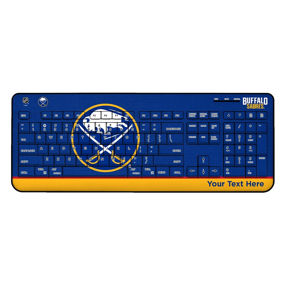 Buffalo Sabres Personalized Wireless Keyboard