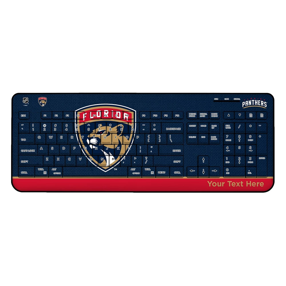 Florida Panthers Personalized Wireless Keyboard