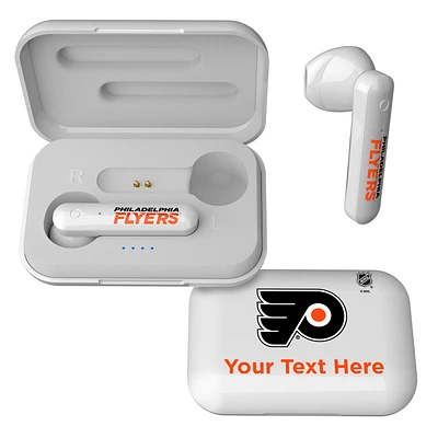 Philadelphia Flyers Personalized Insignia Design Wireless Earbuds