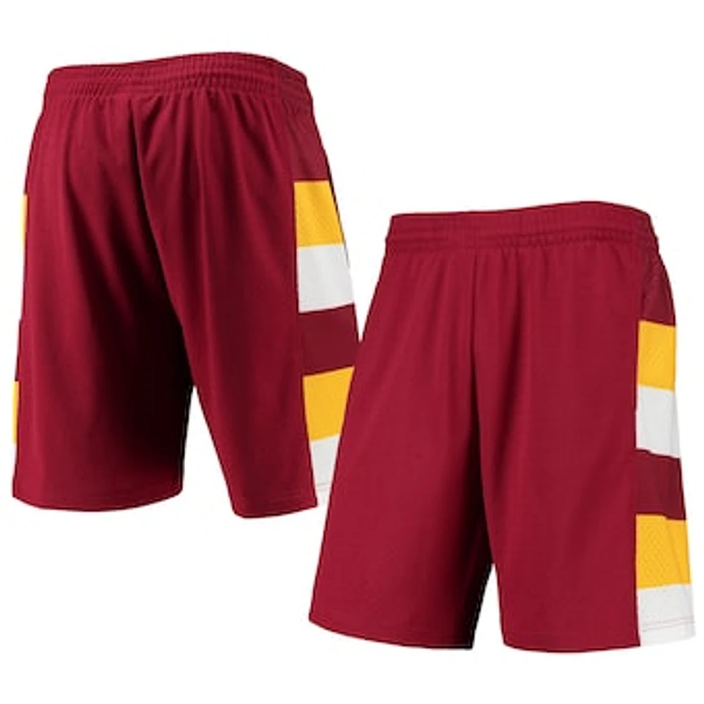 Men's Mitchell & Ness Wine Cleveland Cavaliers 1979-80 Hardwood Classics Swingman Shorts