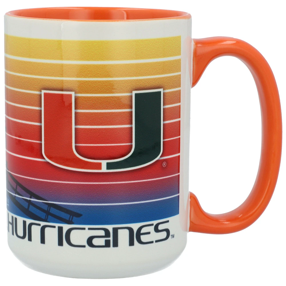 Miami Hurricanes 15oz. Heritage Mug
