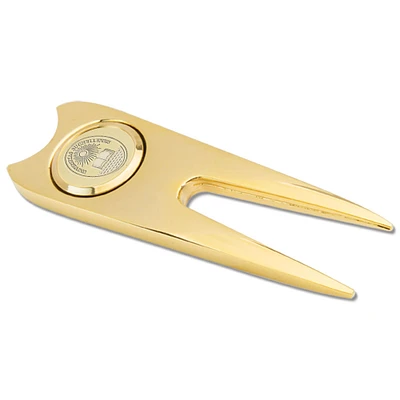 Gold Bucknell Bison Golf Divot Repair Tool