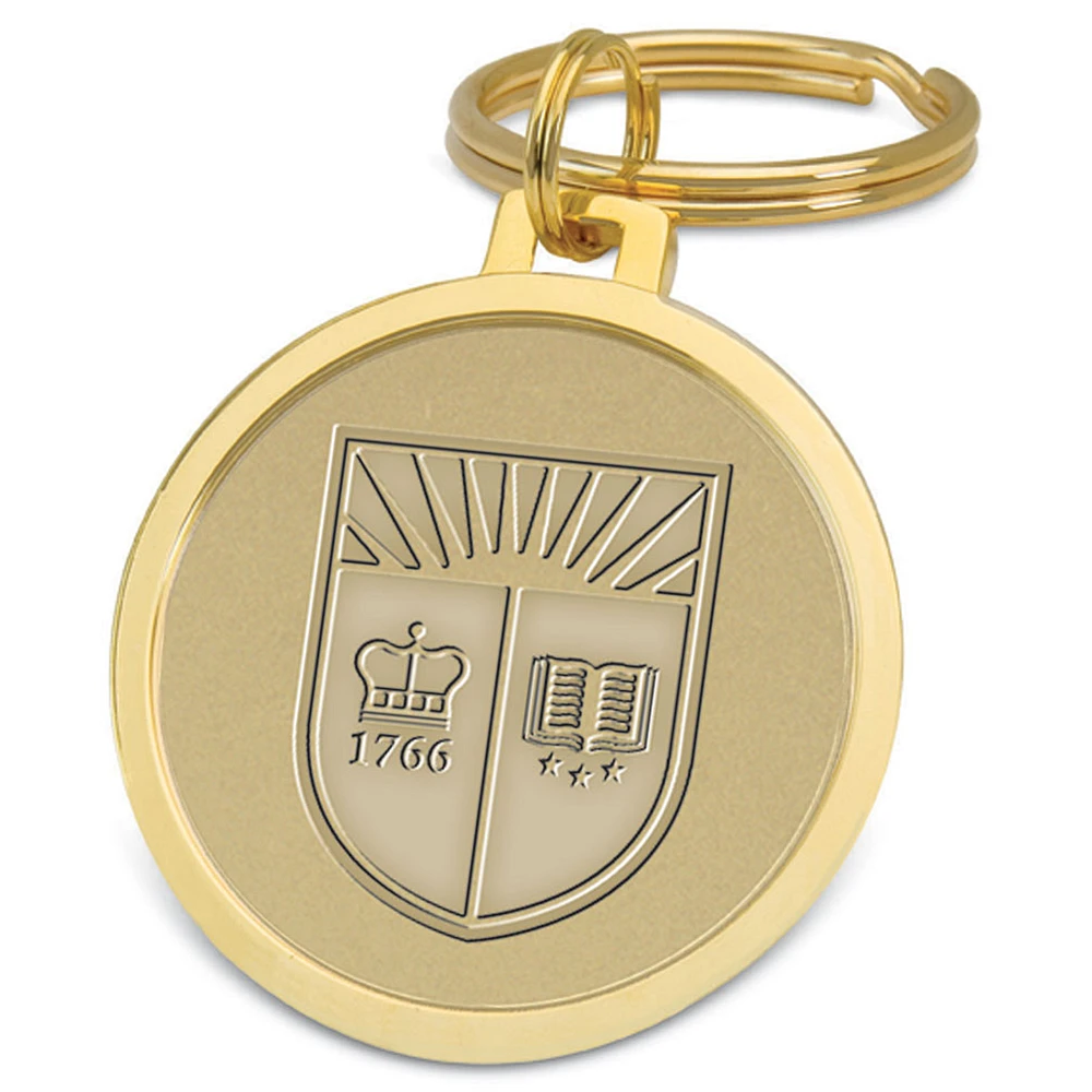 Gold Rutgers Scarlet Knights Team Logo Split-Wire Key Ring