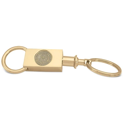 Gold Hamilton Continentals Team Logo Two-Section Key Ring
