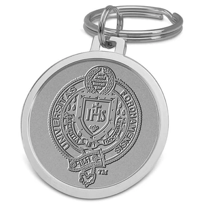 Silver Fordham Rams Team Logo Split-Wire Key Ring