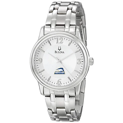 Men's Bulova Silver Hofstra University Pride