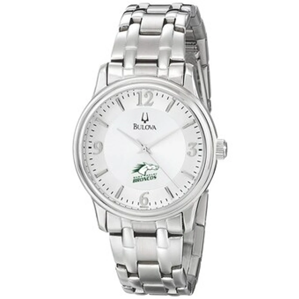 Men's Bulova Silver SUNY Delhi Broncos