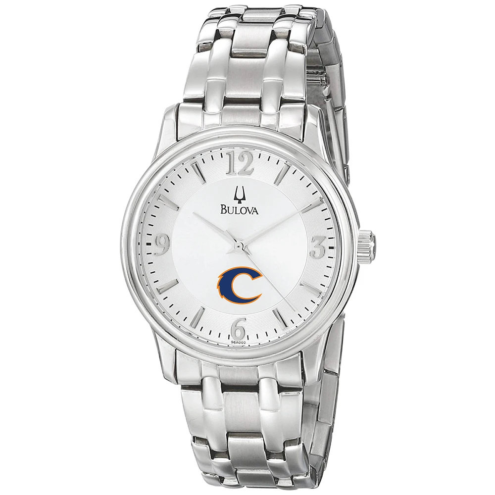 Men's Bulova Silver Clayton State Lakers