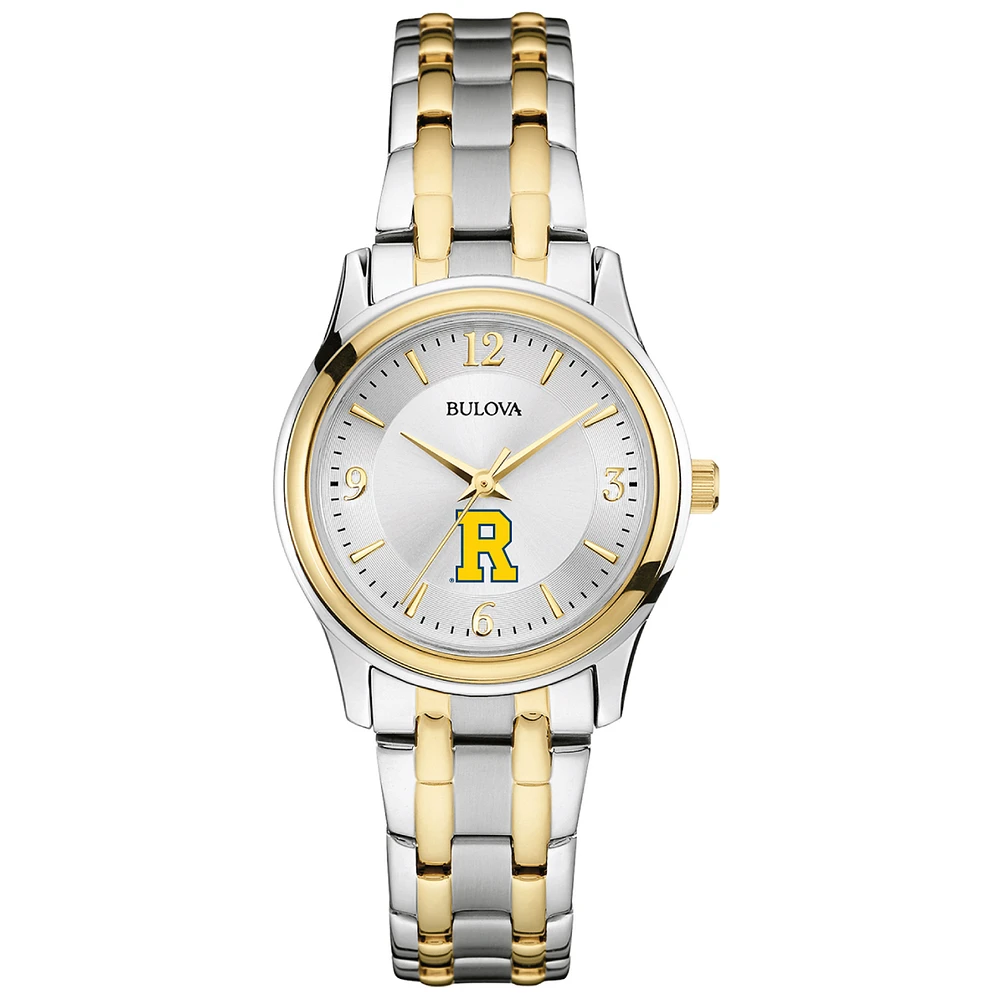 Women's Bulova Silver Rochester Yellow Jackets Classic Two-Tone Round Watch