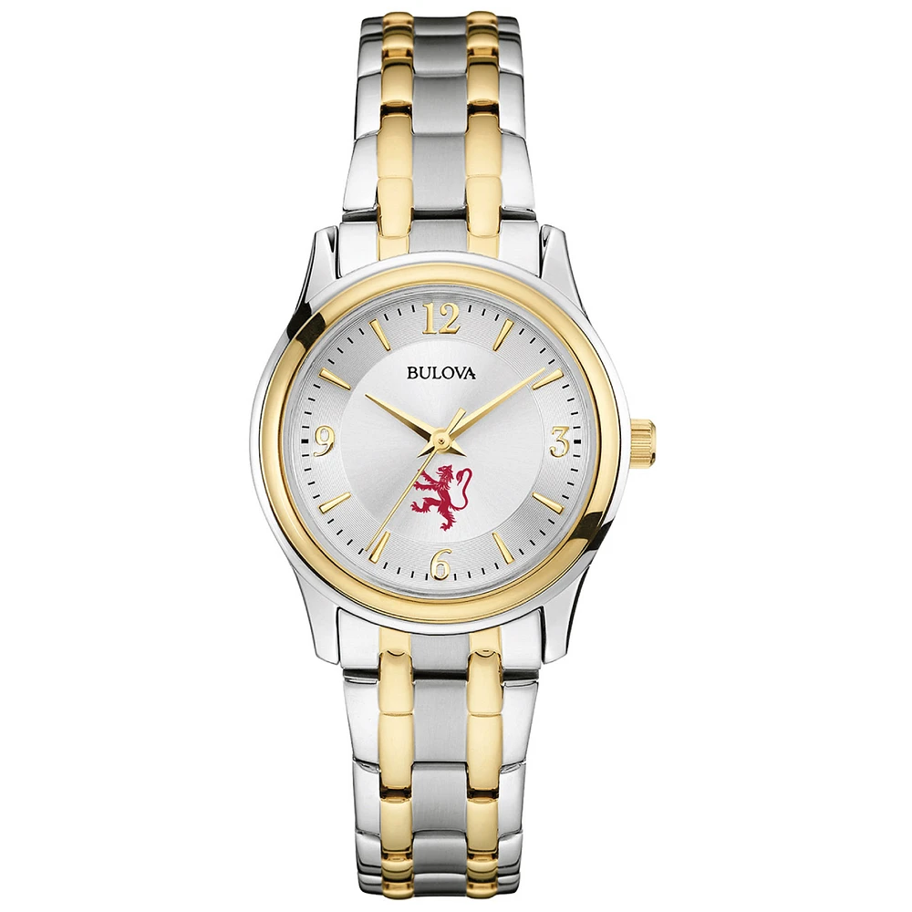 Women's Bulova Silver Phillips Exeter Academy Big Red Classic Two-Tone Round Watch