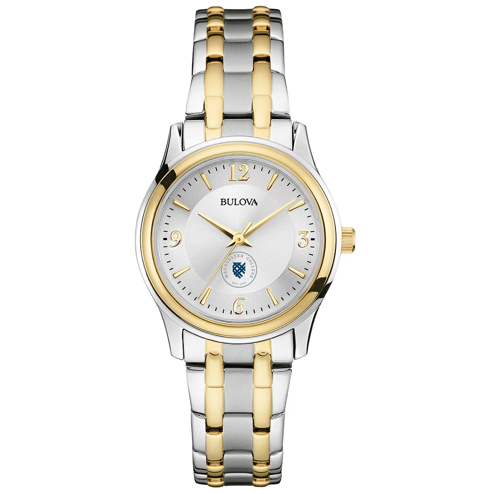 Women's Bulova Silver Macalester Scots Classic Two-Tone Round Watch